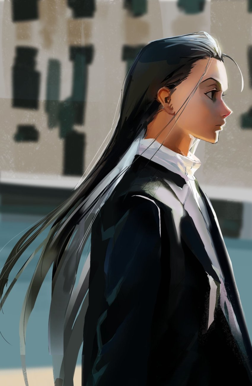 1boy, black_eyes, black_hair, black_jacket, closed_mouth, collared_shirt, derivative_work, et_atr3