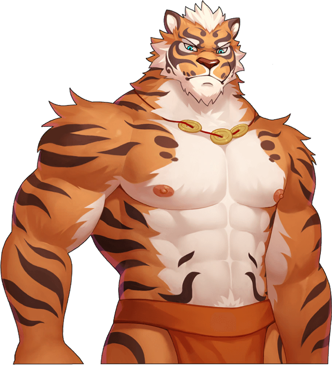 1boy, abs, animal_ears, arashi_takemoto, artist_request, bara, beige_fur, check_artist, furry, furry_male, game_cg, gyee, lin_hu_(nekojishi), loincloth, looking_at_viewer, male_focus, male_underwear, midriff, muscular, muscular_male, navel, nekojishi, official_alternate_costume, official_art, orange_fur, red_male_underwear, short_hair, solo, tiger_boy, tiger_ears, tiger_stripes, topless_male, transparent_background, underwear, underwear_only