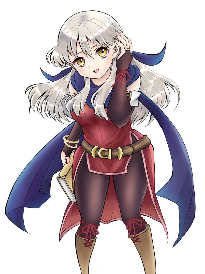 1girl, :d, bangle, bare_shoulders, belt, black_gloves, black_pantyhose, blue_scarf