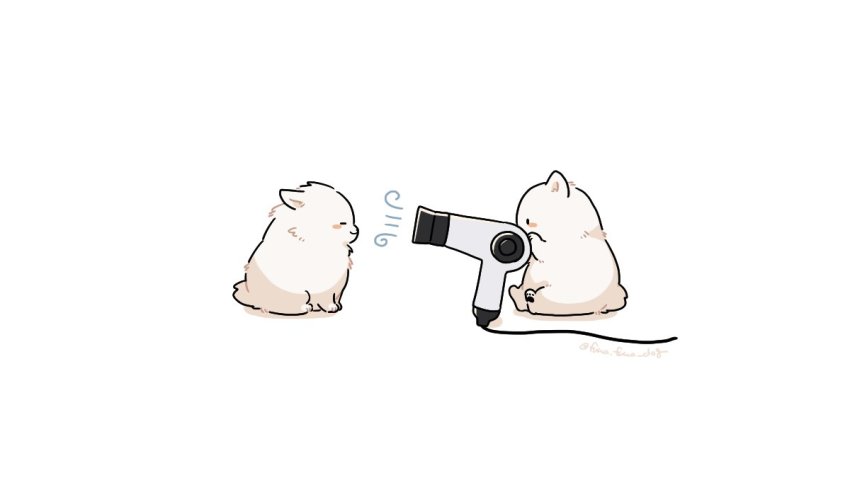 :3, =_=, animal, animal_focus, artist_name, black_eyes, blush_stickers, dog