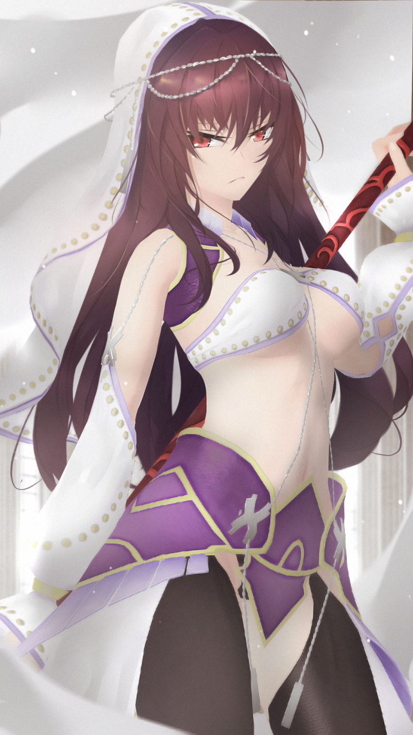 1girl, 3d, fate/extella, fate/extella_link, fate/extra, fate_(series), gae_bolg_(fate), garry's_mod_(medium)