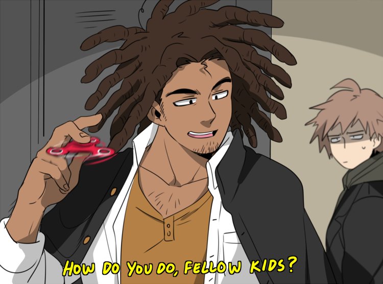 2boys, 30_rock, ahoge, bad_id, bad_twitter_id, black_jacket, brown_hair, collarbone