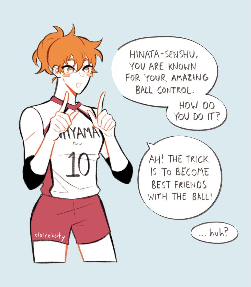 !, ..., ...?, 1girl, blush, character_name, claireiosity, english_text