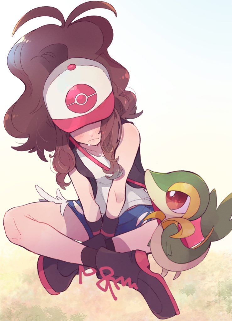 1girl, antenna_hair, bag, baseball_cap, black_vest, boots, brown_hair, commentary_request