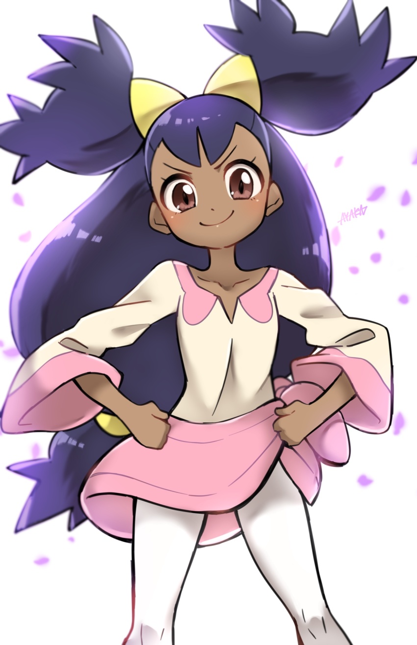 1girl, ayakadegozans, big_hair, blurry, blush, brown_eyes, closed_mouth, collarbone