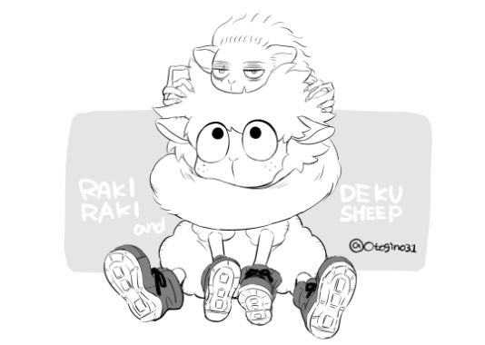 2boys, animal, animalization, aye-aye, bags_under_eyes, boku_no_hero_academia, freckles, grey_background