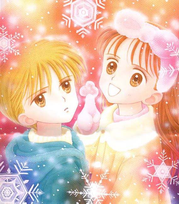 1990s_(style), blonde_hair, brown_eyes, coat, hayama_akito, kodomo_no_omocha, kurata_sana, long_hair