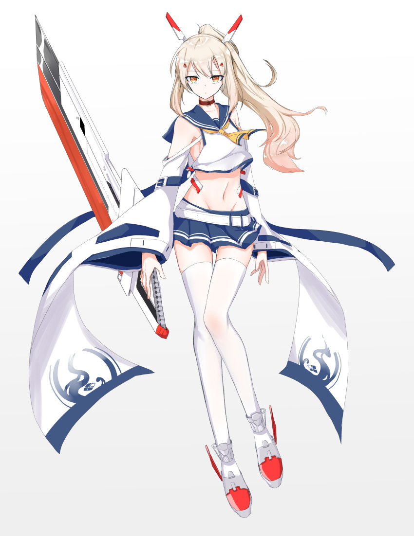 1girl, absurdres, armpit_peek, ayanami_(azur_lane), ayanami_(retrofit)_(azur_lane), azur_lane, bad_id, bad_pixiv_id