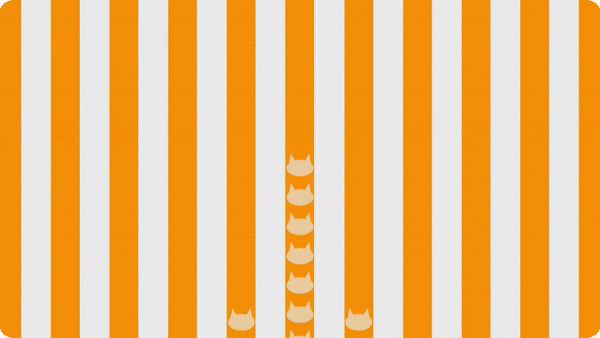 >_<, ^_^, animal_ear_hairband, animal_ears, animated, animated_gif, bell, black_hair