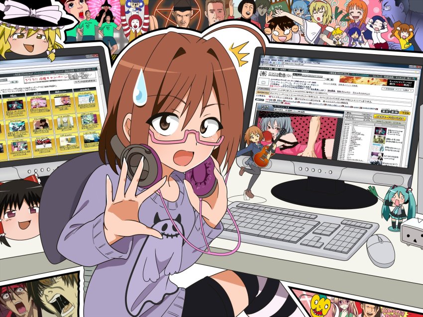 00s, 6+boys, 6+girls, ^^^, air_man_ga_taosenai, alice_margatroid, angry_german_kid, annotation_request