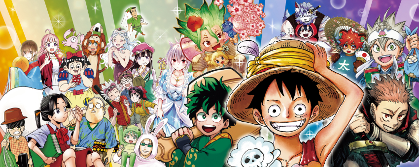 6+boys, 6+girls, akutami_gege, andy_(undead_unluck), ao_no_hako, artist_request, asta_(black_clover), ayakashi_triangle