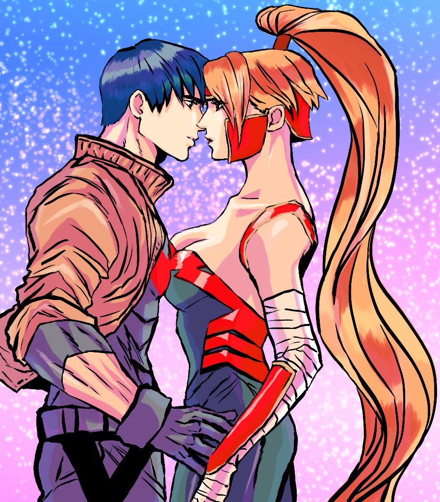 1boy, 1girl, amazon_warrior, artemis_of_bana-mighdall, bandages, batman_(series), black_gloves, black_hair