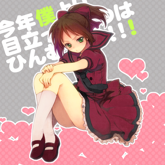 1boy, bad_id, bad_pixiv_id, bow, crossdressing, crossdressing_(mtf), dress, hair_bow