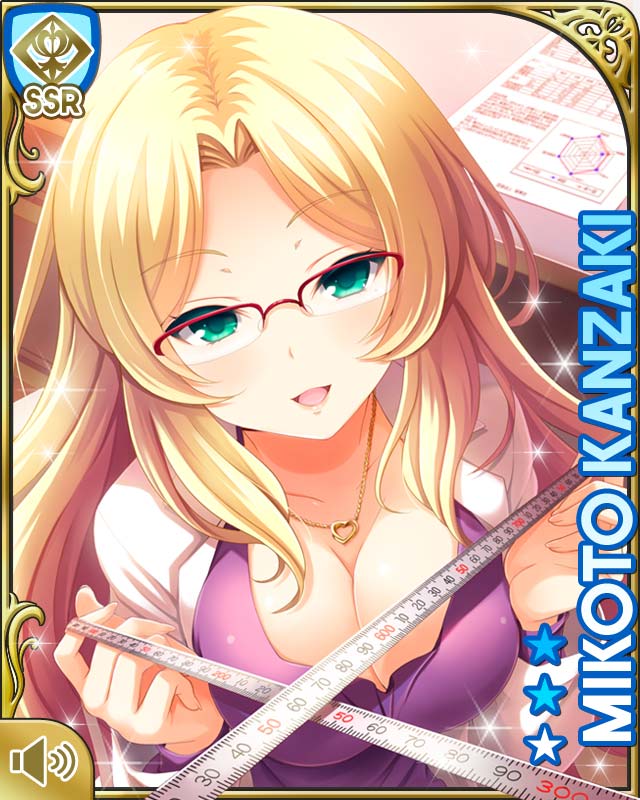 1girl, black_dress, blonde_hair, breasts, character_name, cleavage, close-up, day