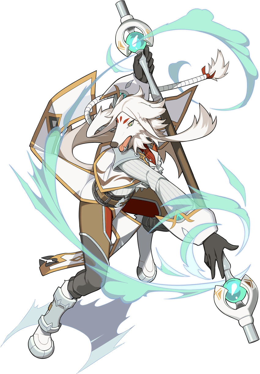 1girl, animal_ears, animal_nose, arm_up, armor, artist_request, belt, black_gloves