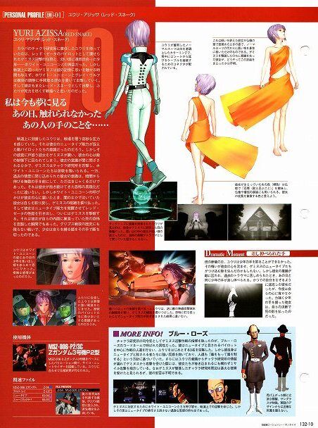 00s, 1girl, age_difference, amuro_ray, ass, back, breasts, dress, gundam, gundam_evolve, japanese_text, mecha_pilot_suit, military, military_uniform, normal_suit_(gundam), official_art, pilot_suit, red_background, small_breasts, text_focus, white_background, yurii_ajissah