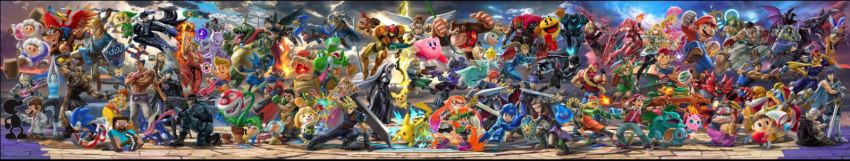 6+boys, 6+girls, absolutely_everyone, absurdly_detailed_composition, aegis_sword_(xenoblade), amamiya_ren, amulet, animal_crossing