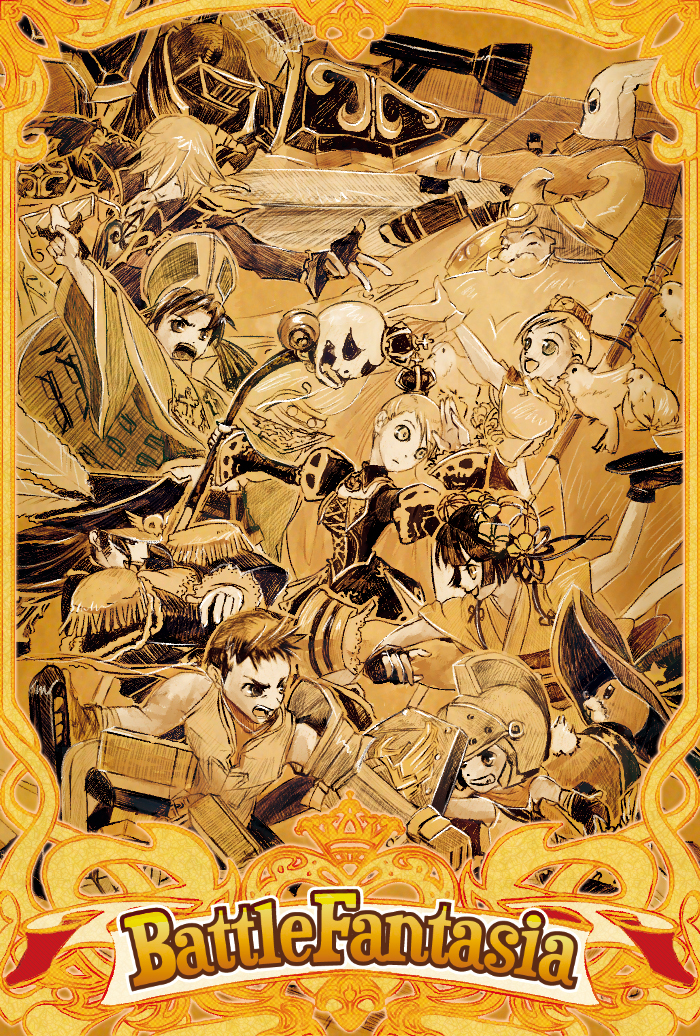 arc_system_works, ashley_loveless, battle_fantasia, cedric_ward, coyori, deathbringer_(battle_fantasia), dokurod, donvalve_du_don