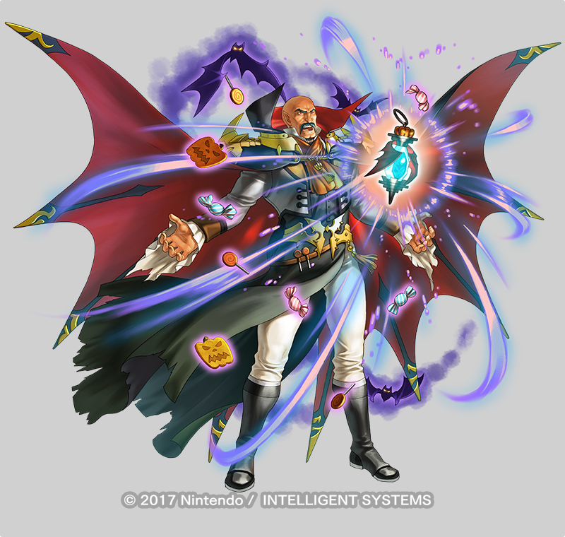 1boy, bald, cape, company_name, dark-skinned_male, dark_skin, deghinsea, deghinsea_(fire_emblem)