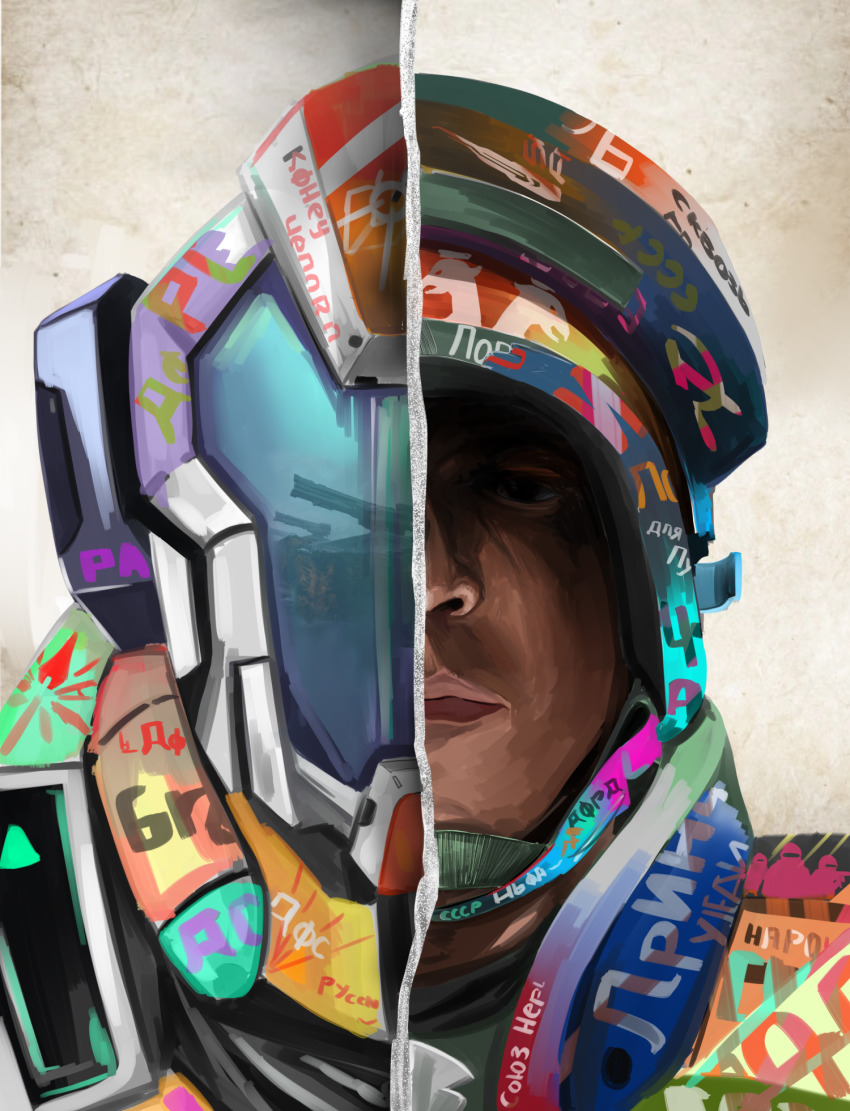 2boys, abstract, call_of_duty, call_of_duty:_black_ops_cold_war, colorful, girls'_frontline, graffiti, hammer_and_sickle