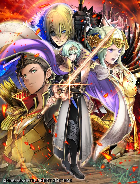 black_hair, blonde_hair, blue_eyes, claude_von_riegan, claude_von_riegan_(almyra's_king), claude_von_riegan_(timeskip), dimitri_alexandre_blaiddyd, dimitri_alexandre_blaiddyd_(king_of_faerghus)