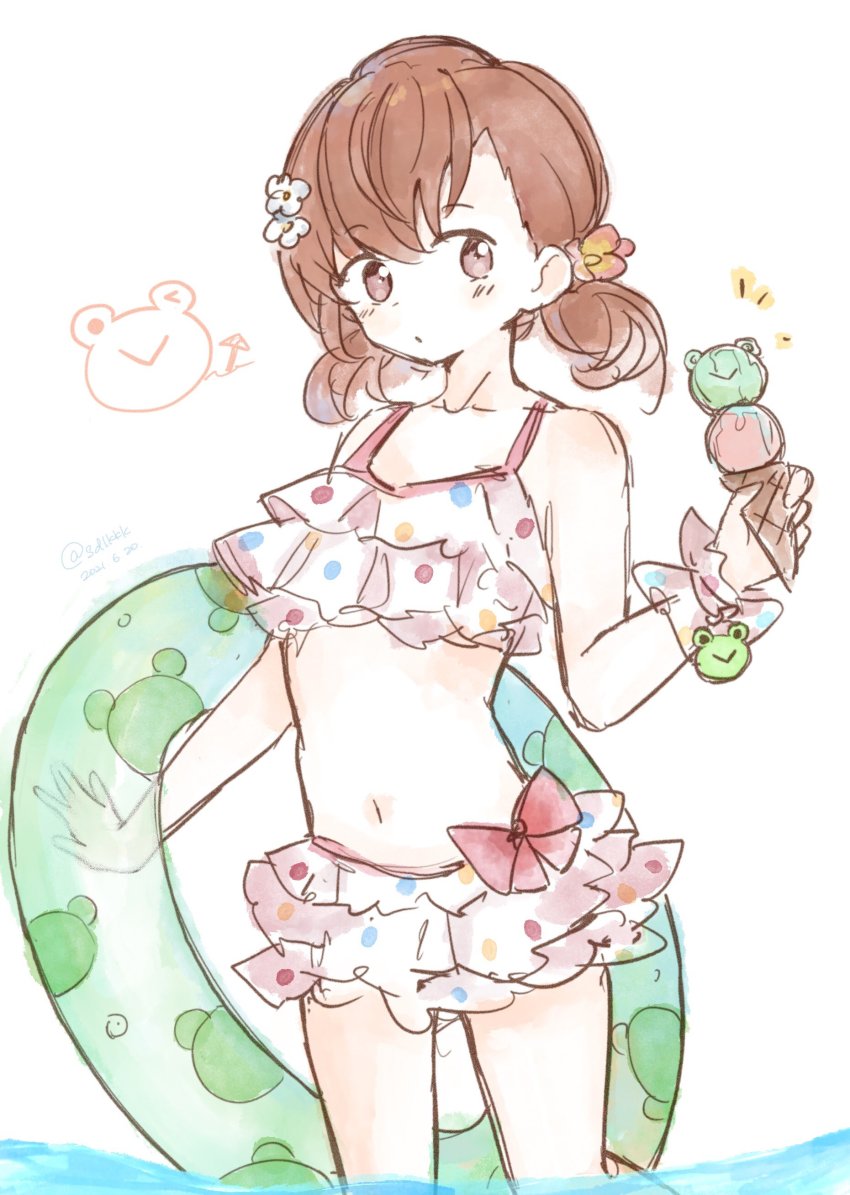 1girl, absurdres, brown_hair, highres, misaka_mikoto, swimsuit, tagme, toaru_kagaku_no_railgun