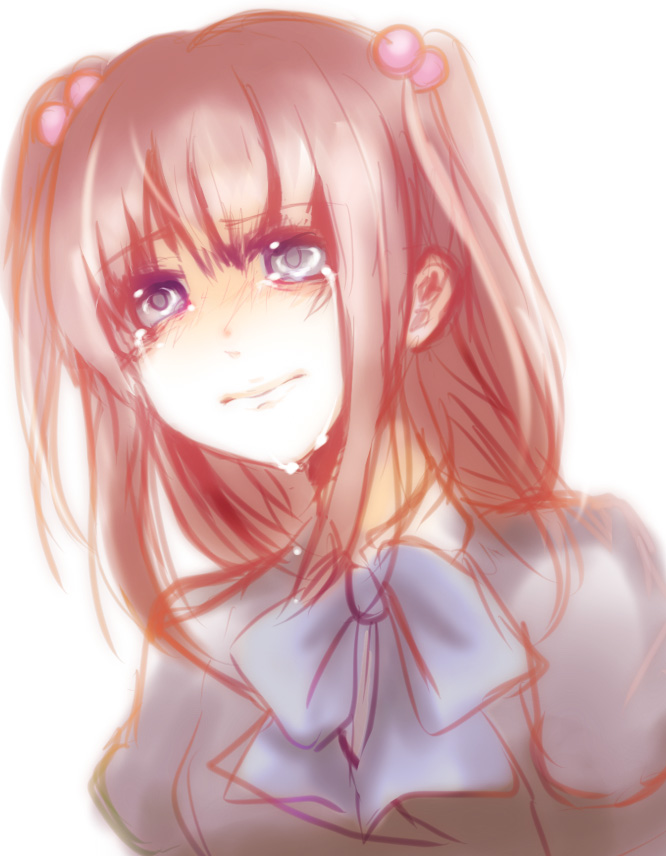 00s, az_(shotatteiiyone), bad_id, bad_pixiv_id, blue_eyes, bow, hair_bobbles, hair_ornament