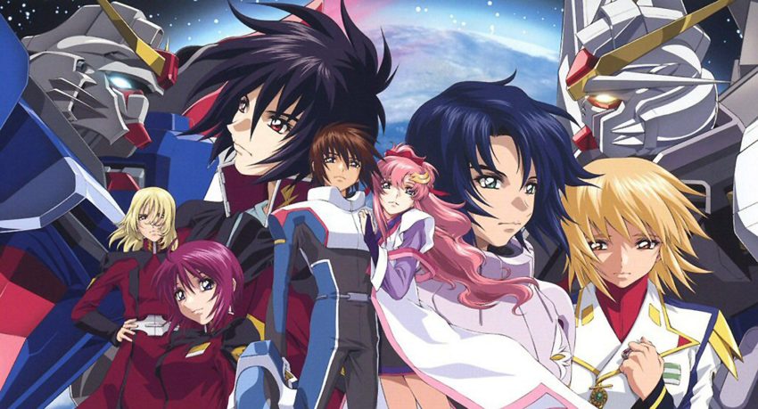 00s, 2others, 3girls, 4boys, alternate_costume, angry, athrun_zala, black_hair