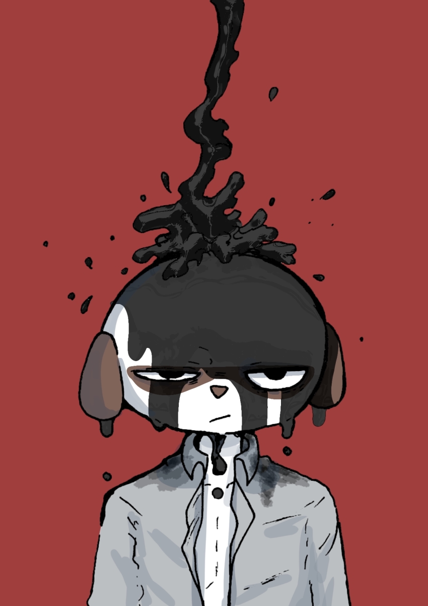 1boy, commentary, daimon_kenshirou, dog, furry, furry_male, highres, hoshizuki_shin