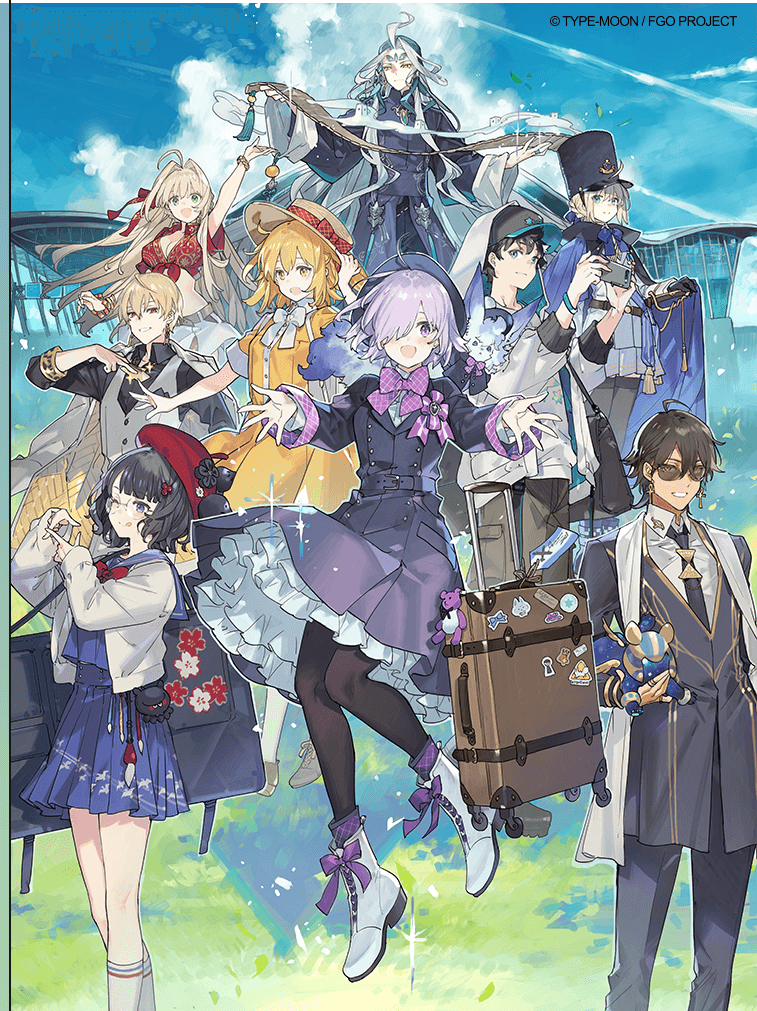 ahoge, alternate_costume, artoria_pendragon_(fate), black_hair, blonde_hair, blue_eyes, fate/grand_order, fate_(series)