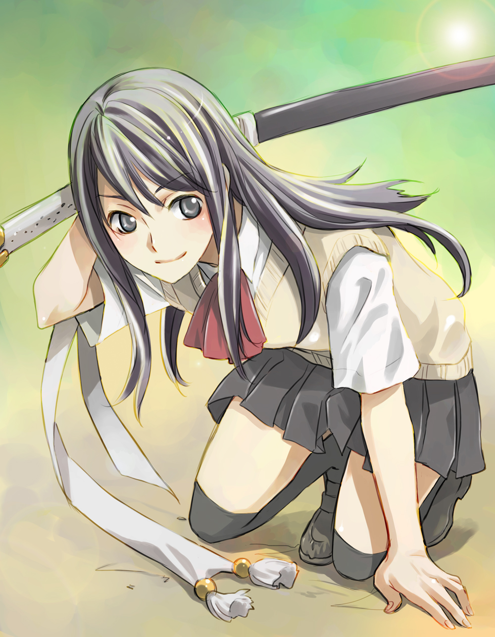 00s, 1boy, alternate_costume, black_eyes, black_hair, crossdressing, crossdressing_(mtf), highres