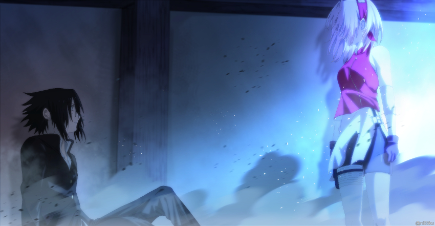 1boy, 1girl, absurdres, are_you_my_master, bad_id, bad_pixiv_id, bike_shorts, black_gloves