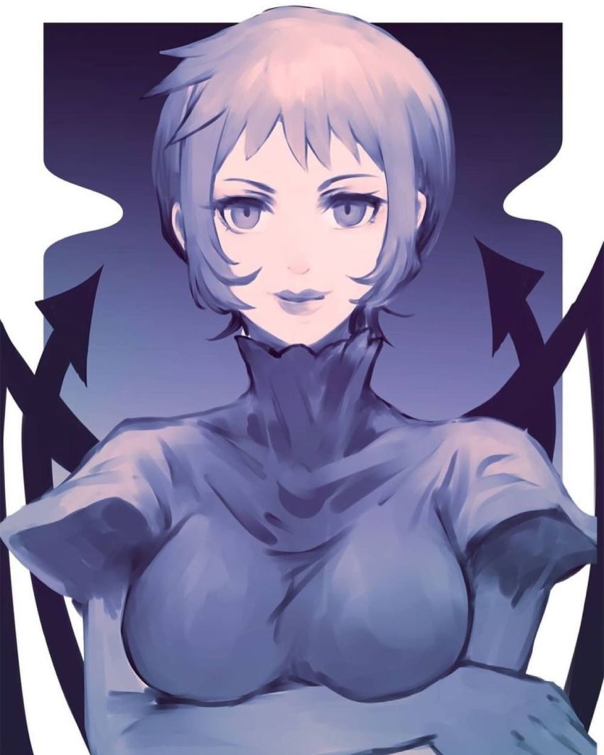 1girl, arms_under_breasts, black_wings, breasts, eyebrows, eyelashes, female_focus, highres