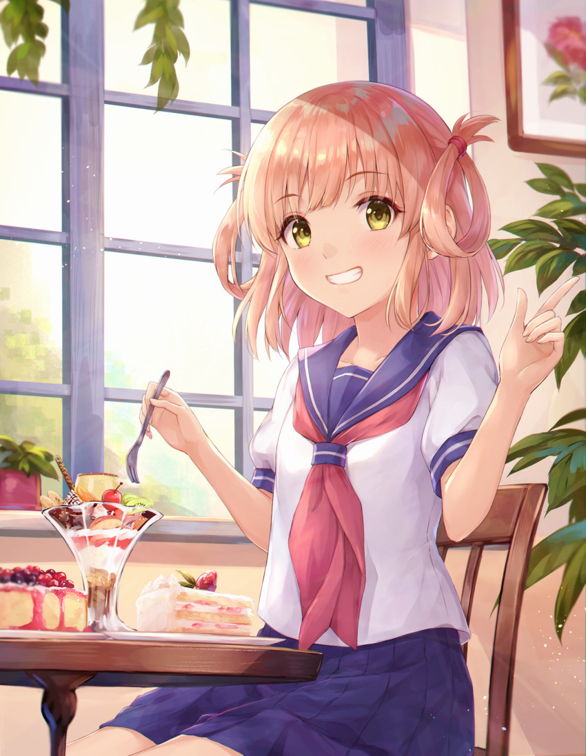 1girl, absurdres, coffee_tart, highres, orange_hair, princess_connect!, rino_(princess_connect!), rino_(real)_(princess_connect!)