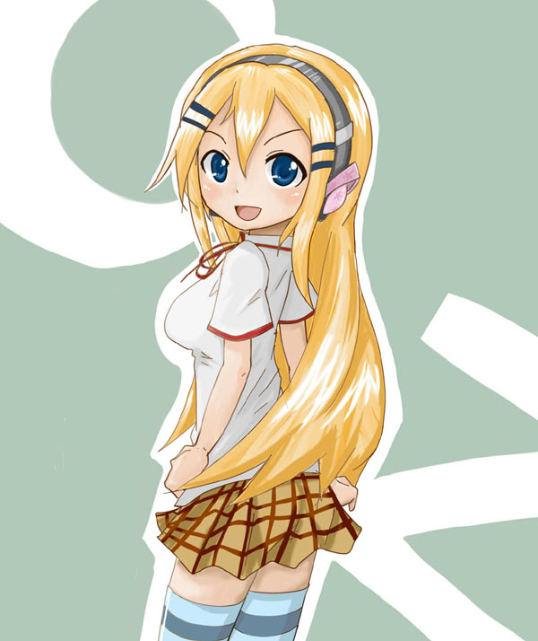 1girl, bad_id, bad_pixiv_id, dorothy_(oz), female_focus, hair_ornament, hairclip, headphones