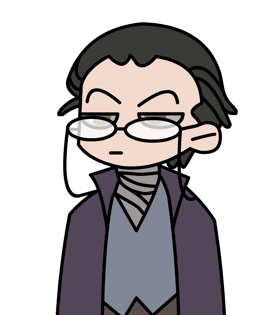 1girl, 2boys, animated, animated_gif, black_hair, blinking, blonde_hair, blue_eyes, brown_eyes, chinese_commentary, churchd6, coat, commentary_request, danitz_(lord_of_the_mysteries), gehrman_sparrow, genderswap, genderswap_(mtf), glasses, green_eyes, hand_up, hands_up, helene_sauron, jewelry, klein_moretti, long_hair, lord_of_the_mysteries, multiple_boys, necklace, open_mouth, pants, ponytail, red_hair, short_hair, surprised, unworn_eyewear