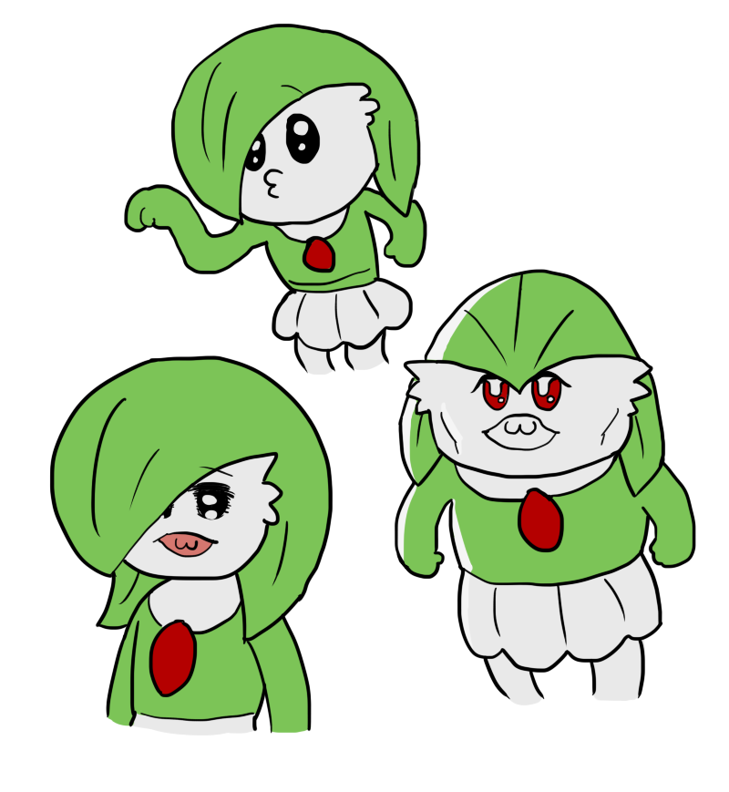 1girl, black_eyes, bob_cut, bobunemimimmi, closed_mouth, colored_skin, cowboy_shot, cropped_legs