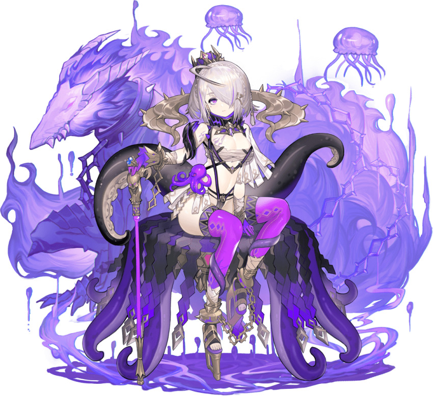 1girl, ahoge, ark_order, bandaged_arm, bandages, black_panties, braid, cane