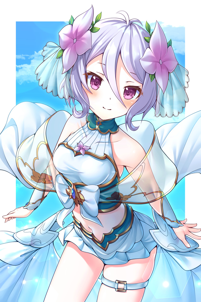 1girl, absurdres, blush, elf, hazakura_shoha, highres, kokkoro_(princess_connect!), pointy_ears