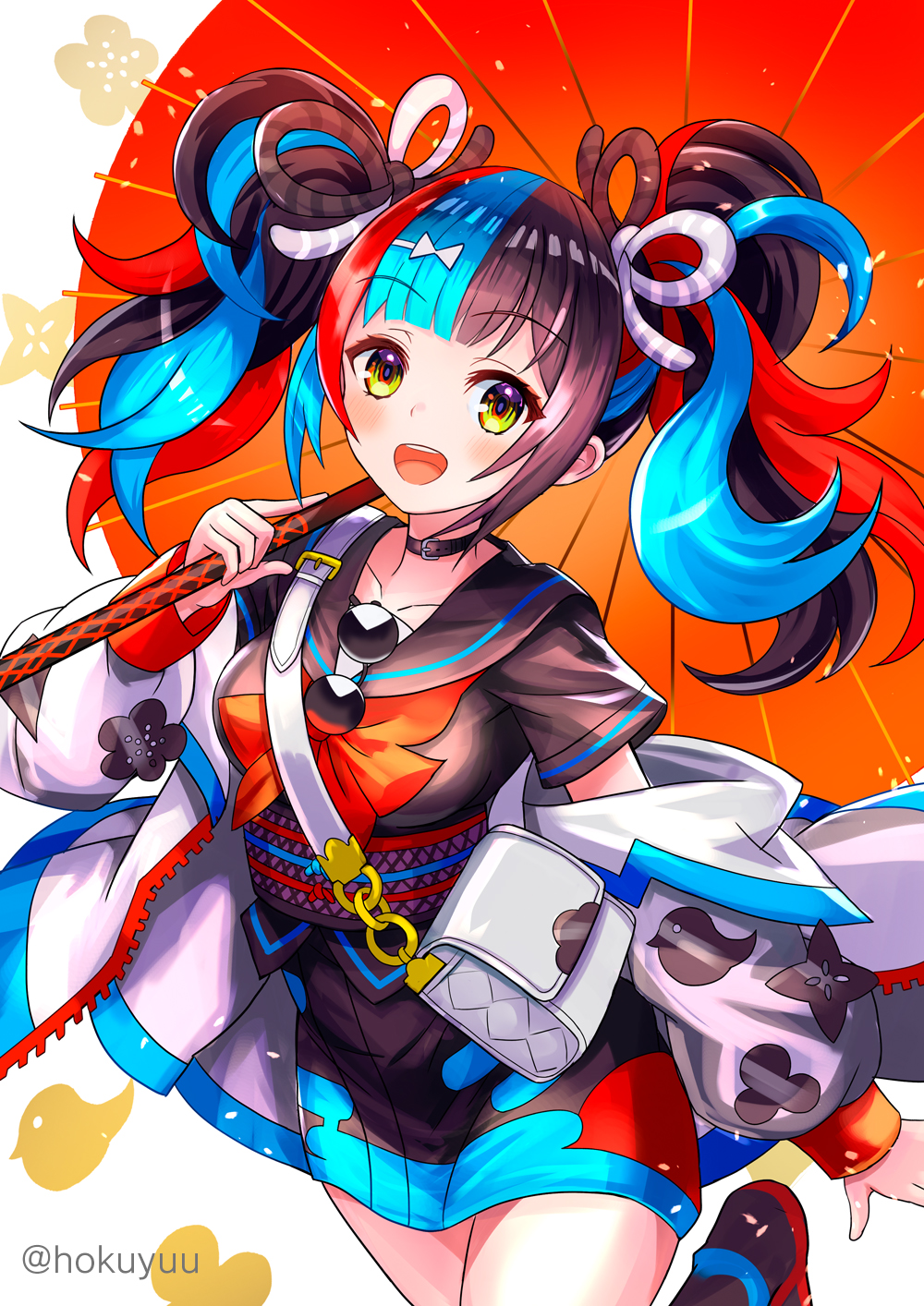 1girl, bag, eyewear_hang, fate/grand_order, fate_(series), handbag, highres, hokuyuu