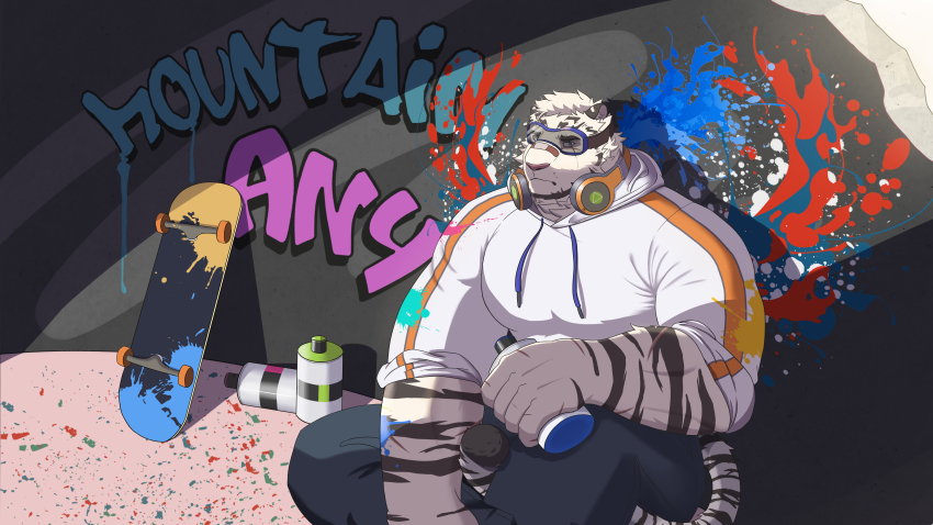 1boy, absurdres, alternate_costume, animal_ears, anyisdragon, arknights, artist_name, bandaid