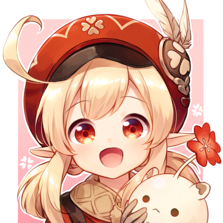 1girl, :d, ahoge, backpack, bag, brown_gloves, brown_scarf, newsboy_cap