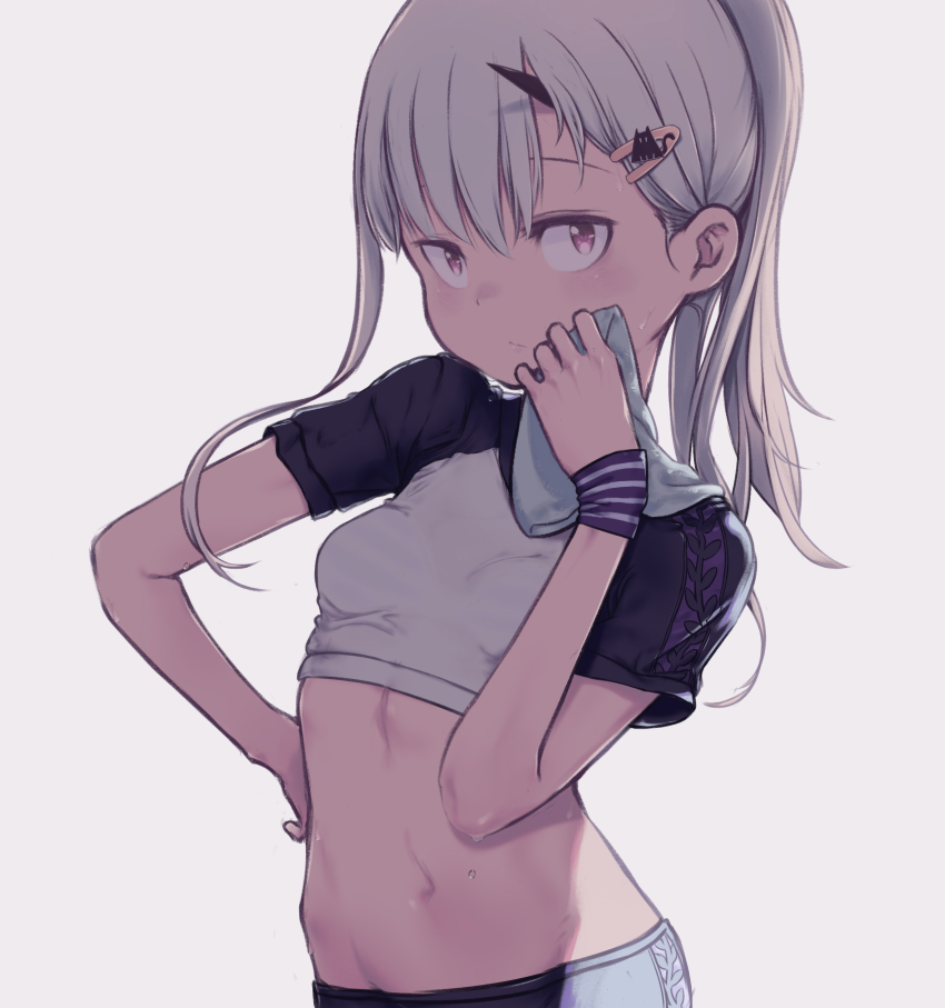 1girl, absurdres, blush, breasts, daisi_gi, fate/grand_order, fate_(series), hair_ornament