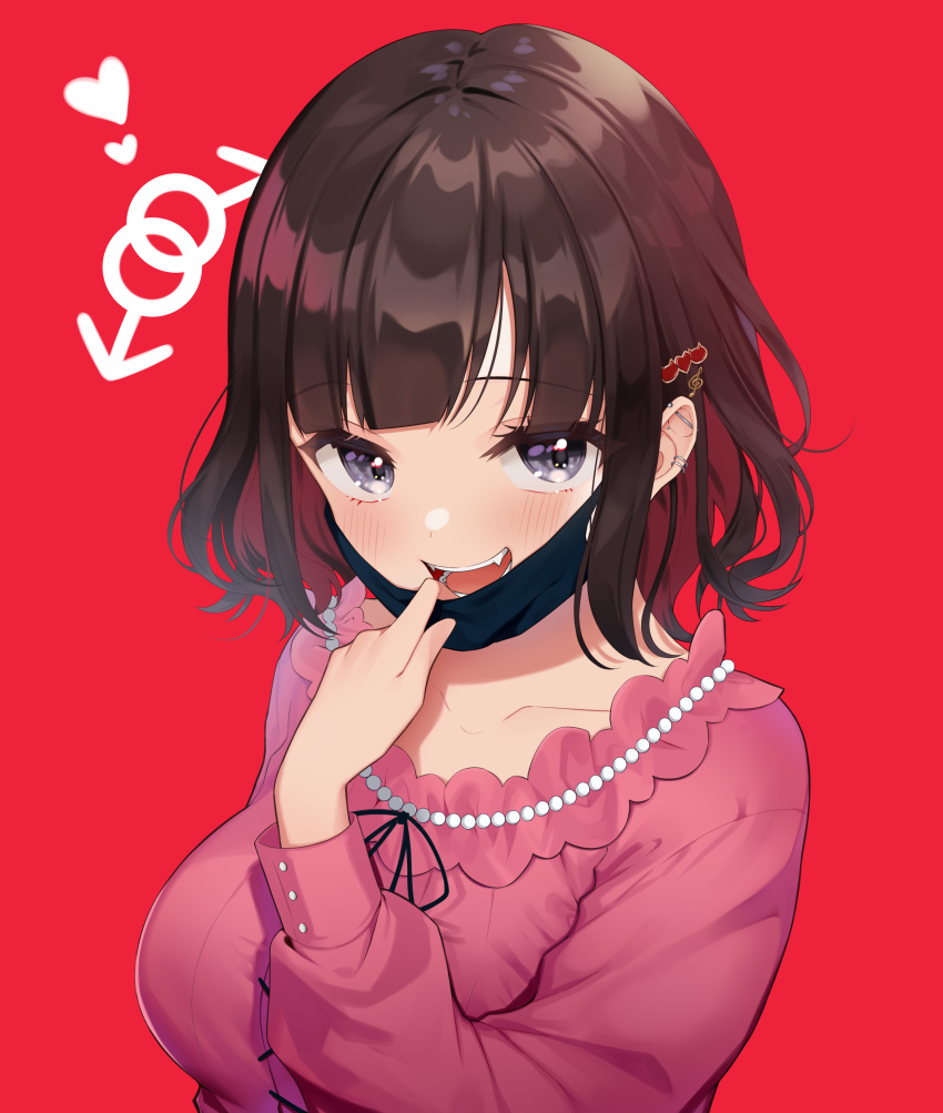 1girl, absurdres, asahi_yu0604, blue_eyes, bob_cut, female_focus, fujoshi, hair_ornament