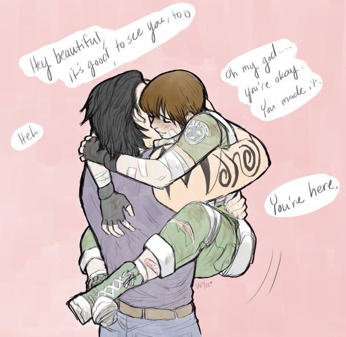 bandages, belt, billy_coen, black_hair, blue_tank_top, blush, boots, brown_belt