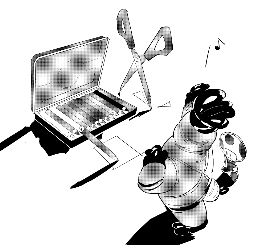 1boy, 1other, absurdres, apios, arm_up, bad_id, bad_pixiv_id, book