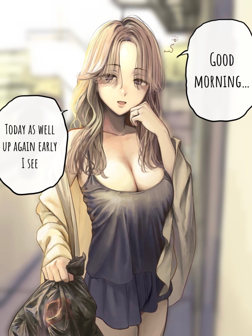 1girl, blonde_hair, commentary, english_commentary, english_text, highres, long_hair, looking_at_viewer