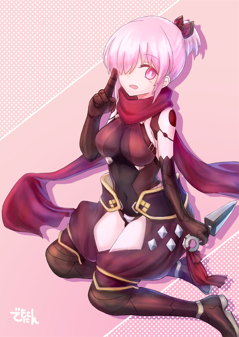 1girl, alternate_costume, alternate_hairstyle, bare_shoulders, black_bodysuit, black_gloves, bodysuit, breasts