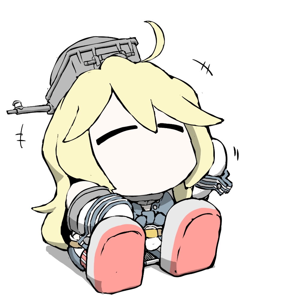 1girl, ^_^, asymmetrical_legwear, bare_shoulders, belt, belt_buckle, bikini, blonde_hair