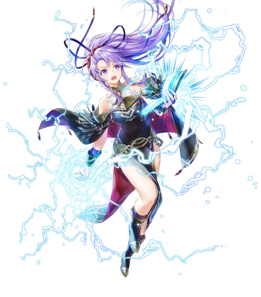 1girl, ankle_boots, boots, bridal_gauntlets, cape, dress, earrings, fire_emblem